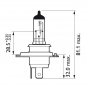 Preview: Philips Vision Moto headlamp bulb H4