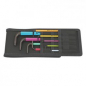 Preview: Wera hex key set multicolor - US sizes