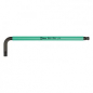 Preview: Wera hex key multicolor turquoise - US sizes 1/4"