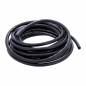 Preview: MCS, black neoprene fuel / oil line hose, 6mm (1/4")