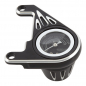 Preview: Arlen Ness, oil pressure gauge kit. Deep Cut, black