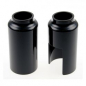 Preview: Cult-Werk, 2-piece lower fork tube cover kit, gloss black