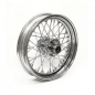 Preview: 3.00 x 16 front wheel 40 spokes chrome