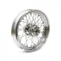 Preview: 3.00 x 16 front wheel 40 spokes chrome