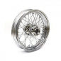 Preview: 3.00 x 16 front wheel 40 spokes chrome