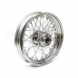 Preview: 3.00 x 16 front wheel 40 spokes chrome