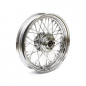 Preview: 3.00 x 16 front wheel 40 spokes chrome