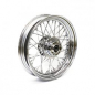 Preview: 3.00 x 16 front wheel 40 spokes chrome