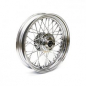 Preview: 3.00 x 16 front wheel 40 spokes chrome