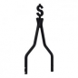 Preview: Cycle Visions Moneytube sissy bar 18", black