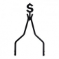 Preview: Cycle Visions Moneytube Sissy Bar 18“, schwarz