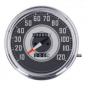 Preview: FL speedometer, '41-45 face', silver/black. 1:1 MPH