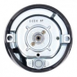 Preview: FL speedometer, '62-67 face', black/silver. 2.24:1 MPH