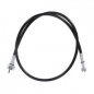 Preview: Speedo cable, rear wheel drive. Black Vinyl