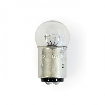 Blinkerglühbirne, Bullet Light. Klarglas. 12V21cp/6cp