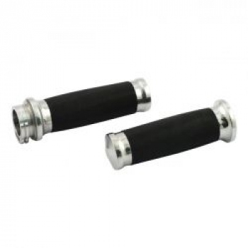 Handlebar grip set, Caliber. Polished