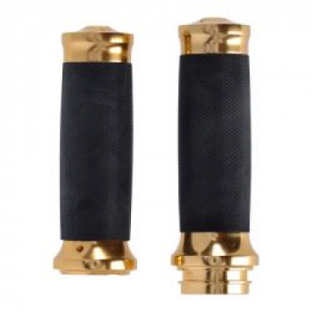 Handlebar grip set, Caliber. Brass