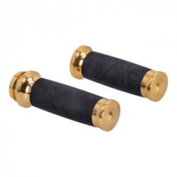 Handlebar grip set, Caliber. Brass