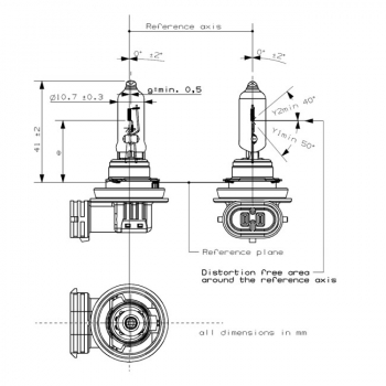 Philips-Scheinwerferbirne H9