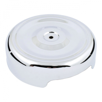 Air cleaner cover, Bobber Style. 8", chrome