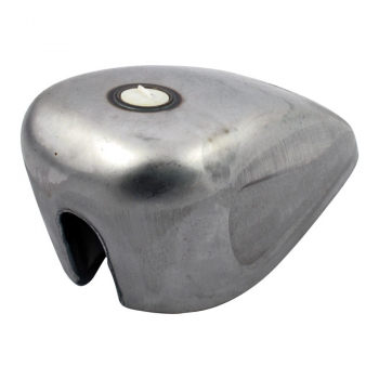 Bobber Sportster style 2.25G gas tank, Scalloped sides