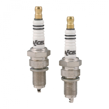 Accel, U-groove spark plug set HD 5R6A