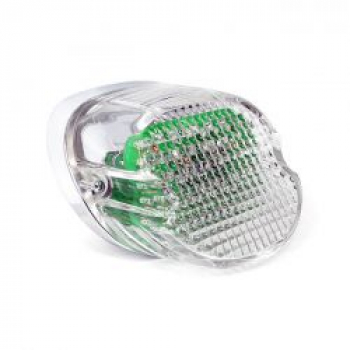 Laydown LED taillight. Clear lens