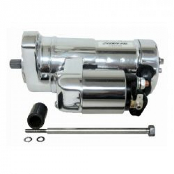 Compu-Fire, GEN3 starter motor. 2.0kW. Chrome