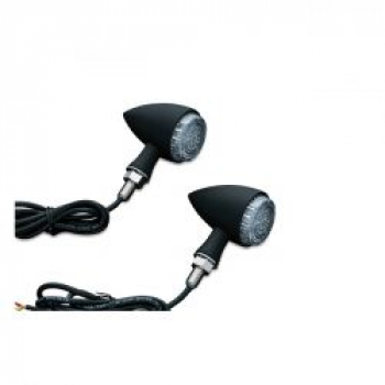 Kuryakyn, Torpedo LED turn signals. Black