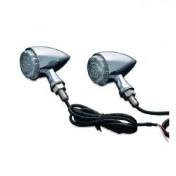 Kuryakyn, Torpedo LED turn signals. Chrome