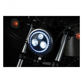 Kuryakyn Orbit Vision 5 3/4“ LED-Scheinwerfereinheit H4