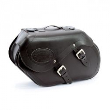 Longride leather smooth saddlebags #147