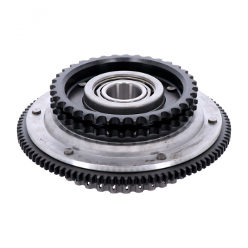 Clutch shell with sprocket