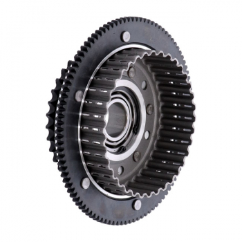Clutch shell with sprocket