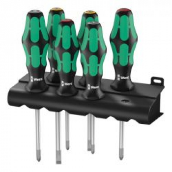 Wera screwdriver set 6 pcs. Kraftform 300 plus