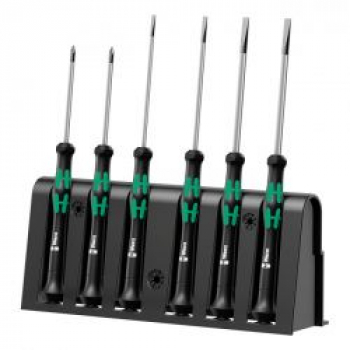 Wera micro screwdriver set 6 pcs for electronic applications