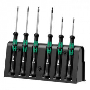 Wera micro screwdriver set 6 pcs for electronic applications