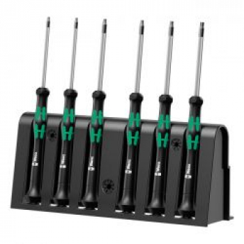 Wera micro screwdriver set 6 pcs for electronic applications