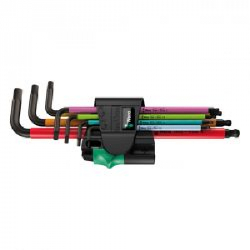 Wera hex key set multicolor Magnet - Metric