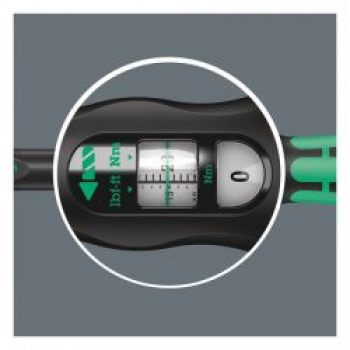 Wera 3/8" drive torque wrench 10-50 Nm with ratchet