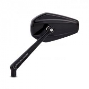 Arlen Ness Mini Stocker Billet Spiegel links schwarz