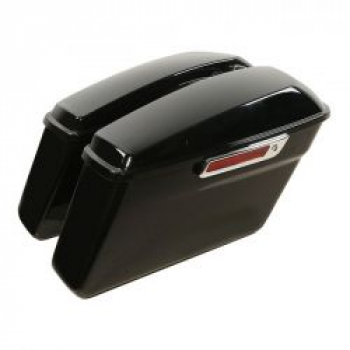 Standard saddlebag set. Black