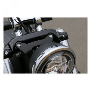 Kodlin, M8 Breakout headlamp conversion bracket. Black