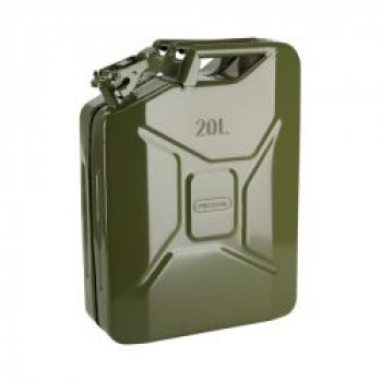 Pressol, metal jerrycan. Olive green, 20 liter