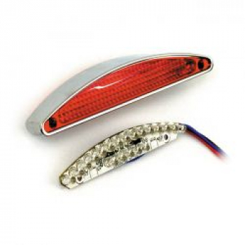 Arch LED taillight. Chrome