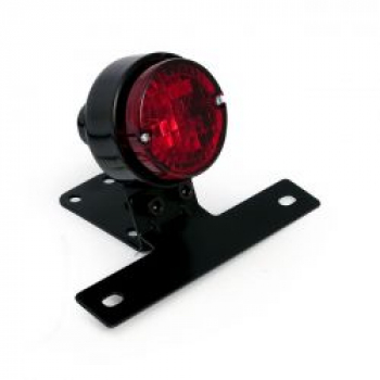 Runaround taillight. Black. With bracket