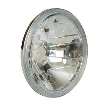 Headlamp unit H4. Clear lens. 5-3/4"