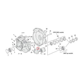 S&S, adapter for screw-on oil filter