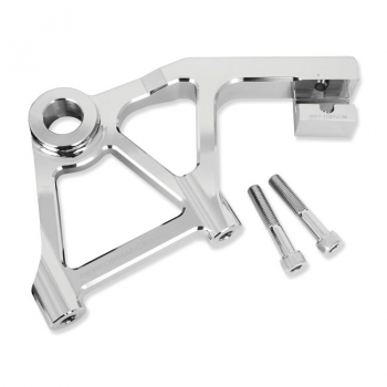 PM, rear radial caliper bracket assembly 300mm. Chrome