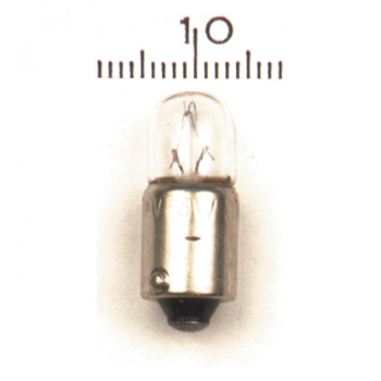 Glühbirne 12-Volt/5W. Klarglas